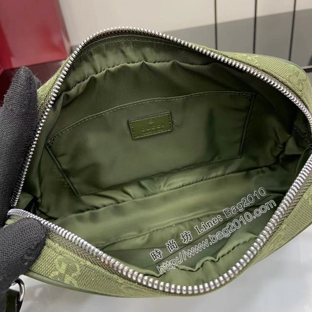 Gucci專櫃古馳最新款小號男士單肩斜挎包 jh2951型號：834802